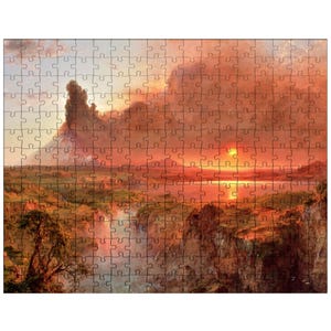 Cotopaxi Jigsaw Puzzle by Frederic Edwin Church | Art Lovers' Challenge | Unique Gift for Puzzle Enthusiasts