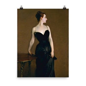 Portrait of Madame X by John Singer Sargent Poster Print
