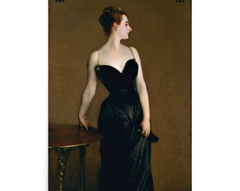 Portrait of Madame X by John Singer Sargent Print Poster - Etsy