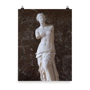 Venus de Milo Poster Print - Stunning Museum-Quality Wall Art for Elegant Home Decor - Unique Artistic Gift