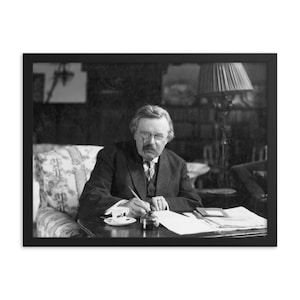 G. K. Chesterton Framed Print