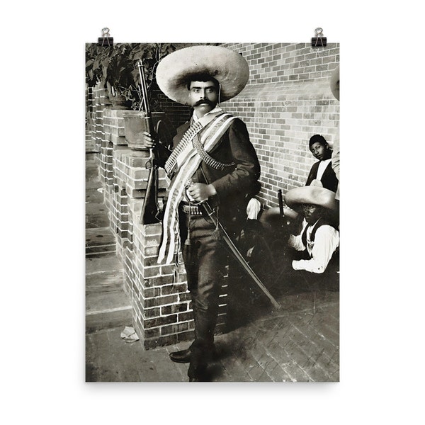 Emiliano Zapata Poster Print