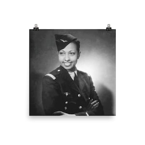 Josephine Baker in Uniform Posterdruck