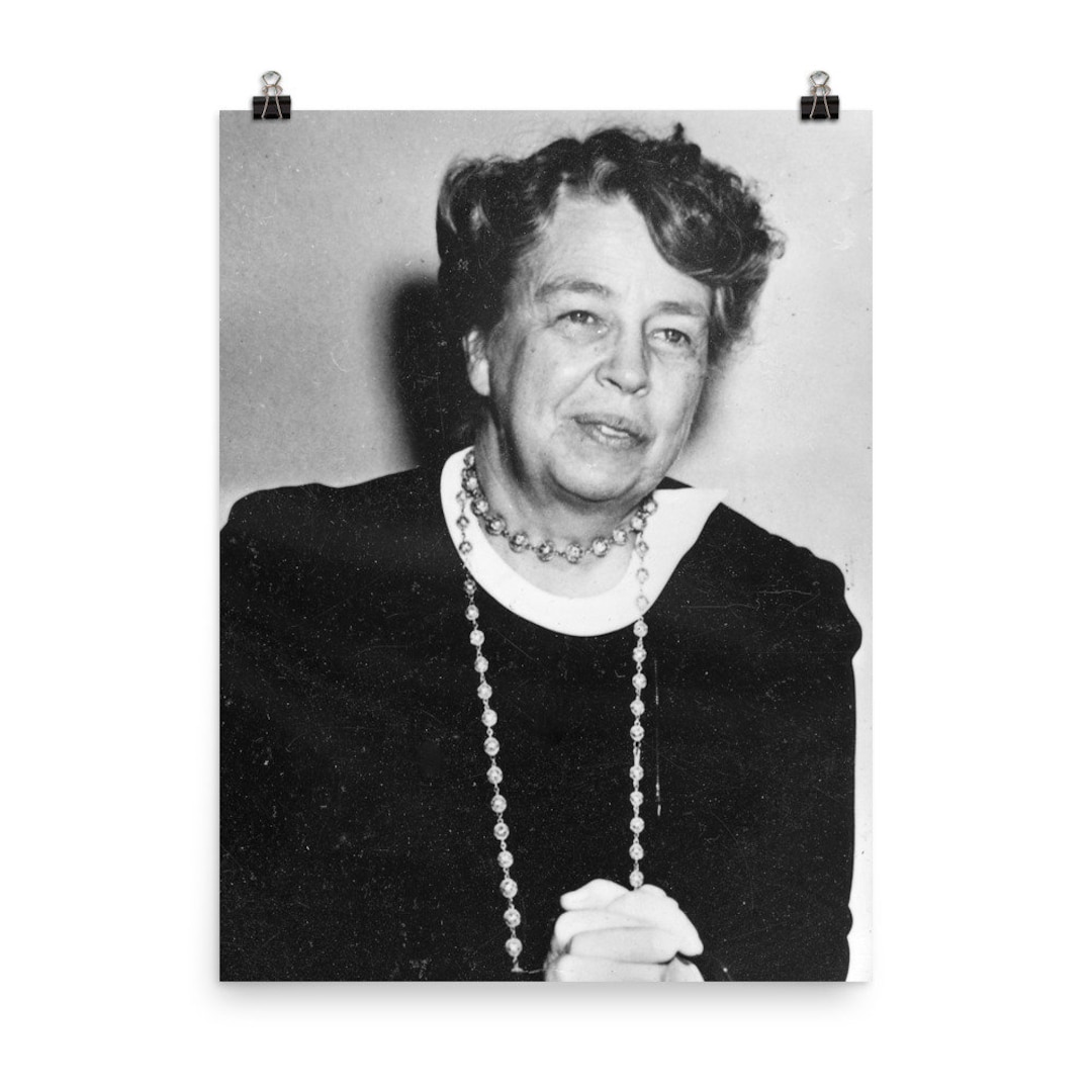 Eleanor Roosevelt Poster Print - Etsy