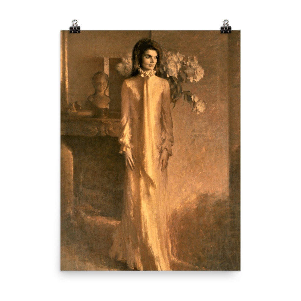 Jacqueline Kennedy Official Portrait Poster Print