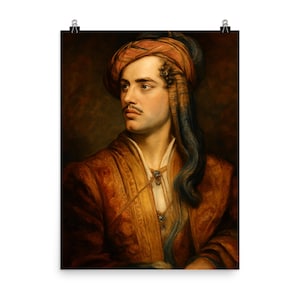 Lord Byron Poster Print: Classic Romanticism Wall Art