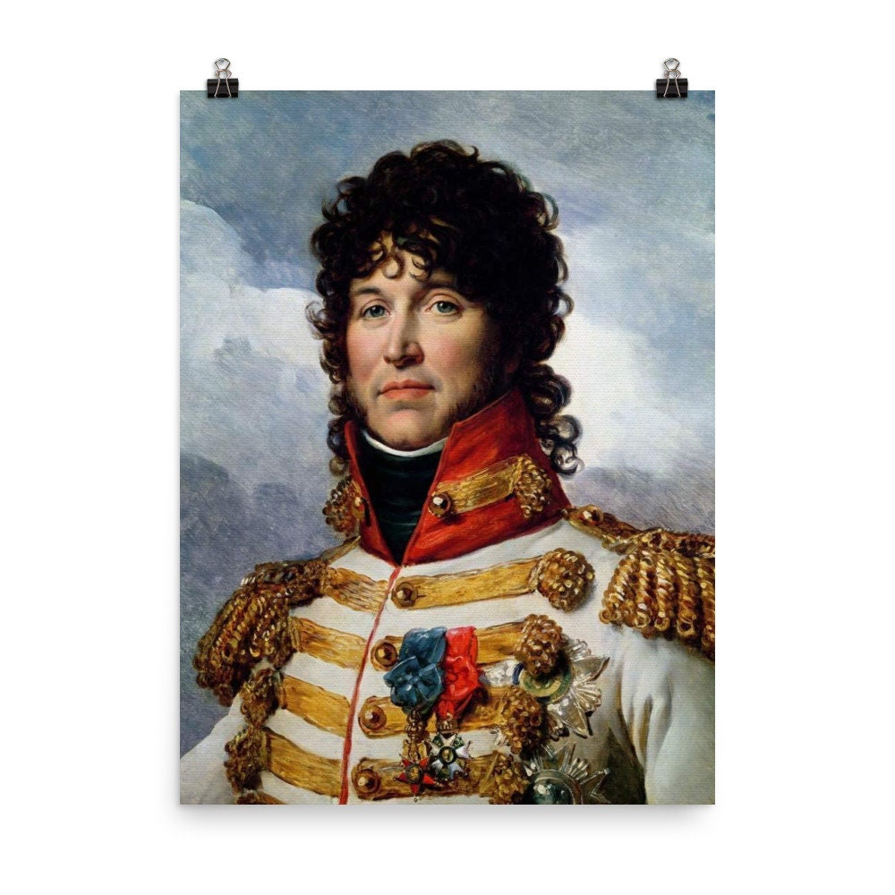 Louis-Nicolas Davout, Marshal of the Empire (1770-1823) Stock Illustration