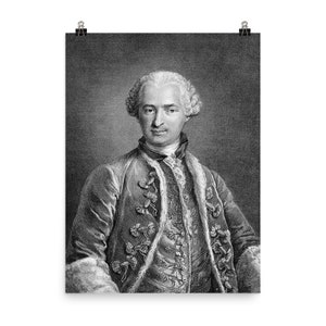 Count of St Germain Poster Print – 18” x 24”