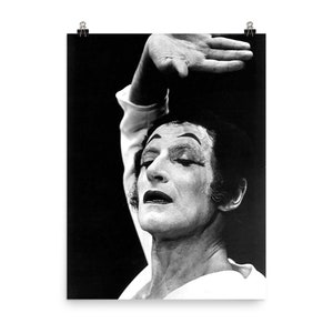Marcel Marceau Poster Print – 18” x 24”