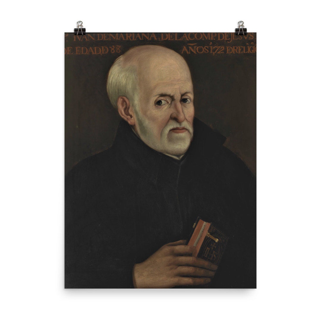 Juan De Mariana Poster Print Etsy