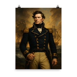 Oliver Hazard Perry Poster: Historic Nautical Maritime Art