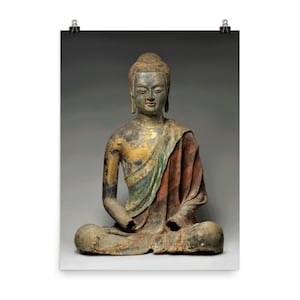 Buda, probablemente Amitabha Poster Print