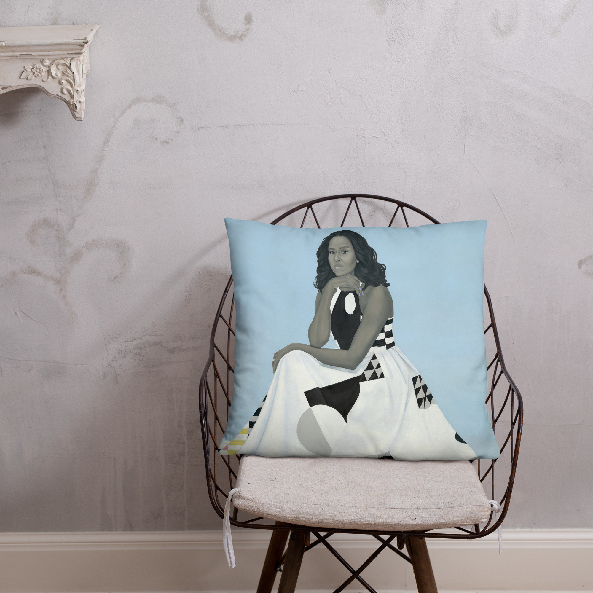 First Lady Michelle Obama Pillow