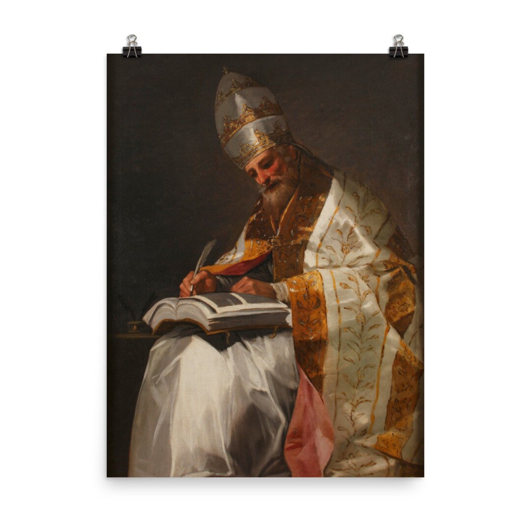 Pope Gregory I Poster Print - Etsy