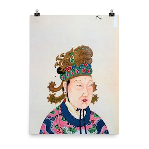 Wu Zetian Poster Print