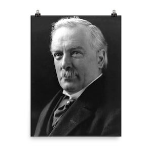 Impresión del cartel de David Lloyd George
