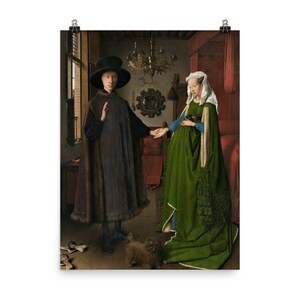 Arnolfini Portrait by Jan Van Eyck