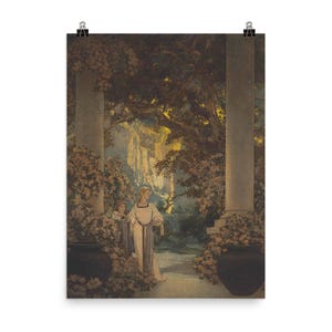 Maxfield Parrish &#39;Land of Make Believe&#39; Vintage Art Poster