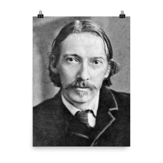 Robert Louis Stevenson Poster Print - Etsy