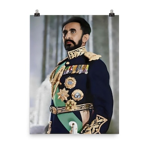 Haile Selassie I Poster Print