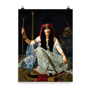 The Sorceress by Georges Merle Poster Print