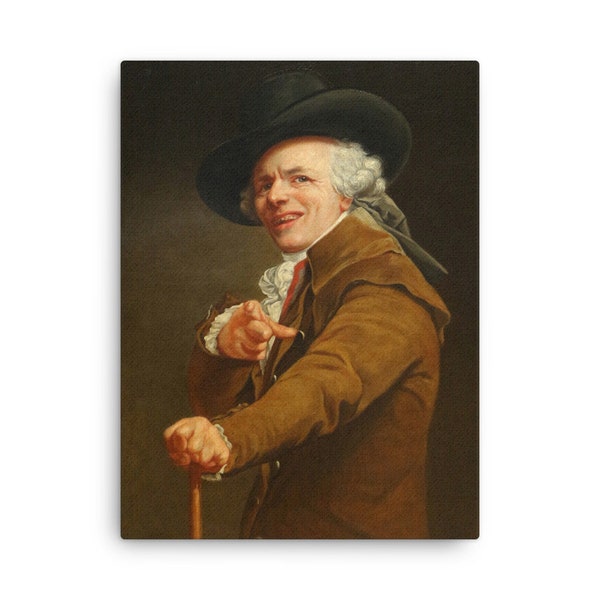 Impression sur toile Joseph Ducreux - Art mural sur toile