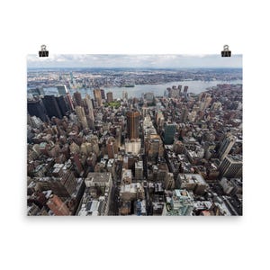 NYC Skyline Art | New York City Poster Print | Vibrant Wall Decor | Exclusive Urban Landscape | Unique Gift for Home