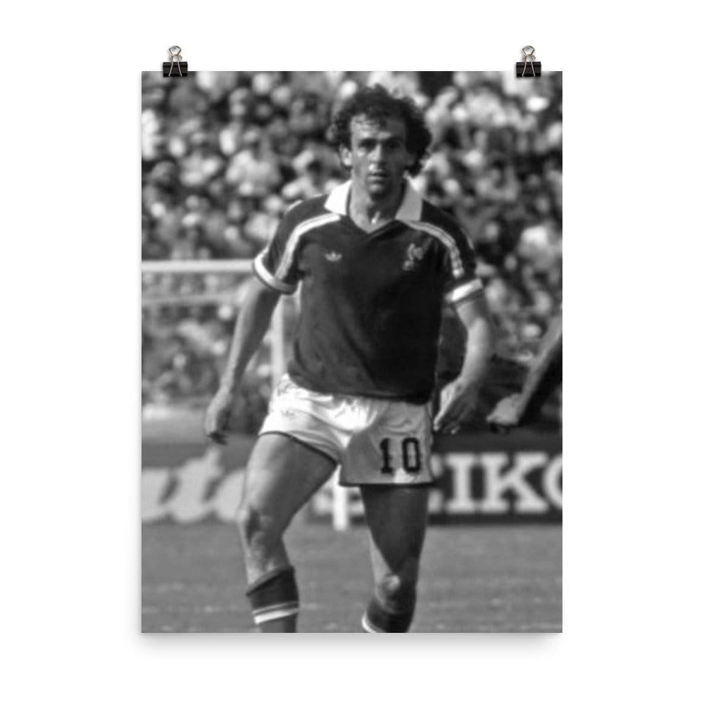 Michel Platini Poster Print