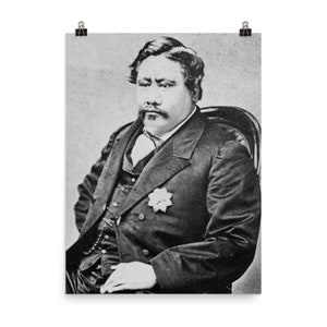 Kamehameha V Poster Print