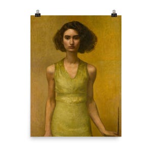 Self Portrait by Suzanne Fabry Poster Print
