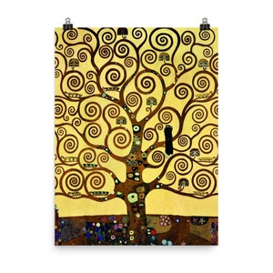 The Tree of Life by Gustav Klimt - Poster Print