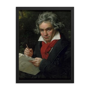 Ludwig van Beethoven Framed Print