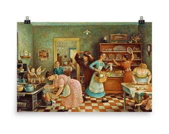 Thanksgiving by Doris Lee Poster Print