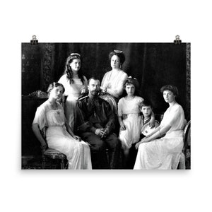 Famille impériale russe 1913 (Famille Romanov) Affiche Print