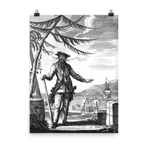 Blackbeard Poster Print