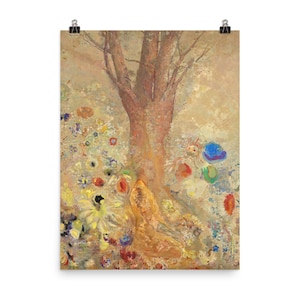 The Buddha Painting by Odilon Redon Poster Print