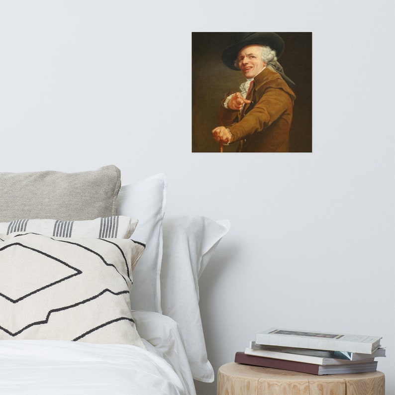 Joseph Ducreux Poster Print, Funny Meme Painting Wall Art image 7