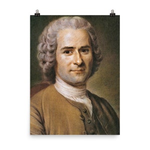 Jean-Jacques Rousseau Poster Print