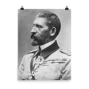 Ferdinand I von Rumänien Poster Print