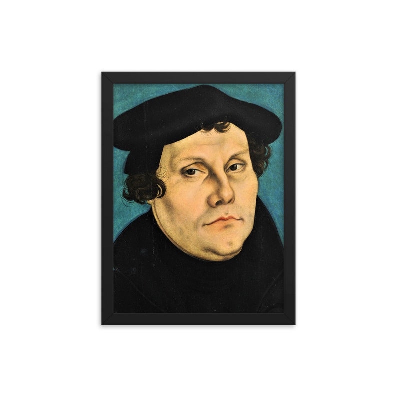 Martin Luther Framed Print Etsy Canada