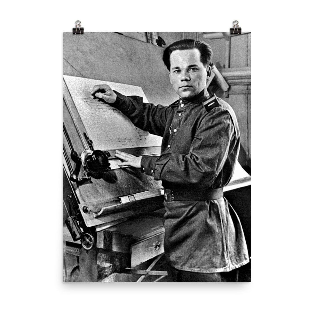 Mikhail Kalashnikov Poster Print - Etsy
