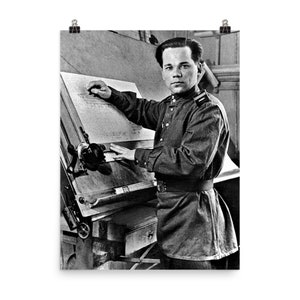 Mikhail Kalashnikov Poster Print
