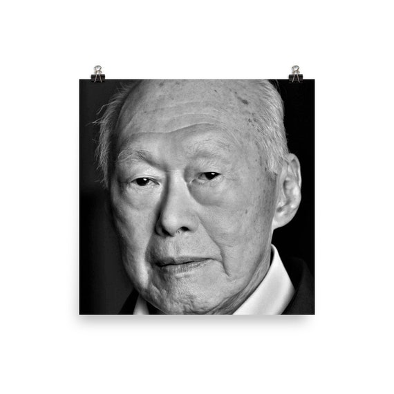 Lee Kuan Yew Poster - Etsy