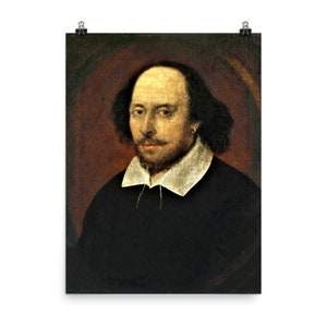 William Shakespeare Poster