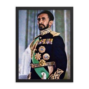 Haile Selassie I Framed Print