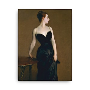 Portrait of Madame X by John Singer Sargent Canvas Print - Canvas Wall Art