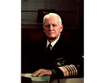 Admiral Chester Nimitz Poster Print