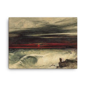 John Martin&#39;s Destruction of Pharaoh&#39;s Host Canvas Print: Dramatic Historical Art
