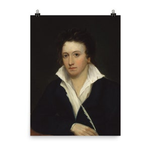 Percy Bysshe Shelley Poster Print