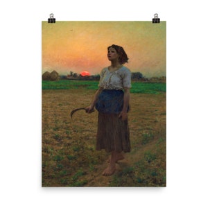 The Song Of The Lark By Jules Breton Poster Print